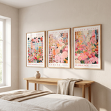 Flower Market Curated Set of 3 Prints
