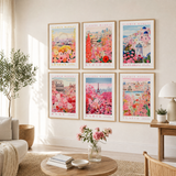 Flower Market Curated Set of 6 Prints