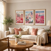 Set of 3 - Paris, San Francisco, Rome