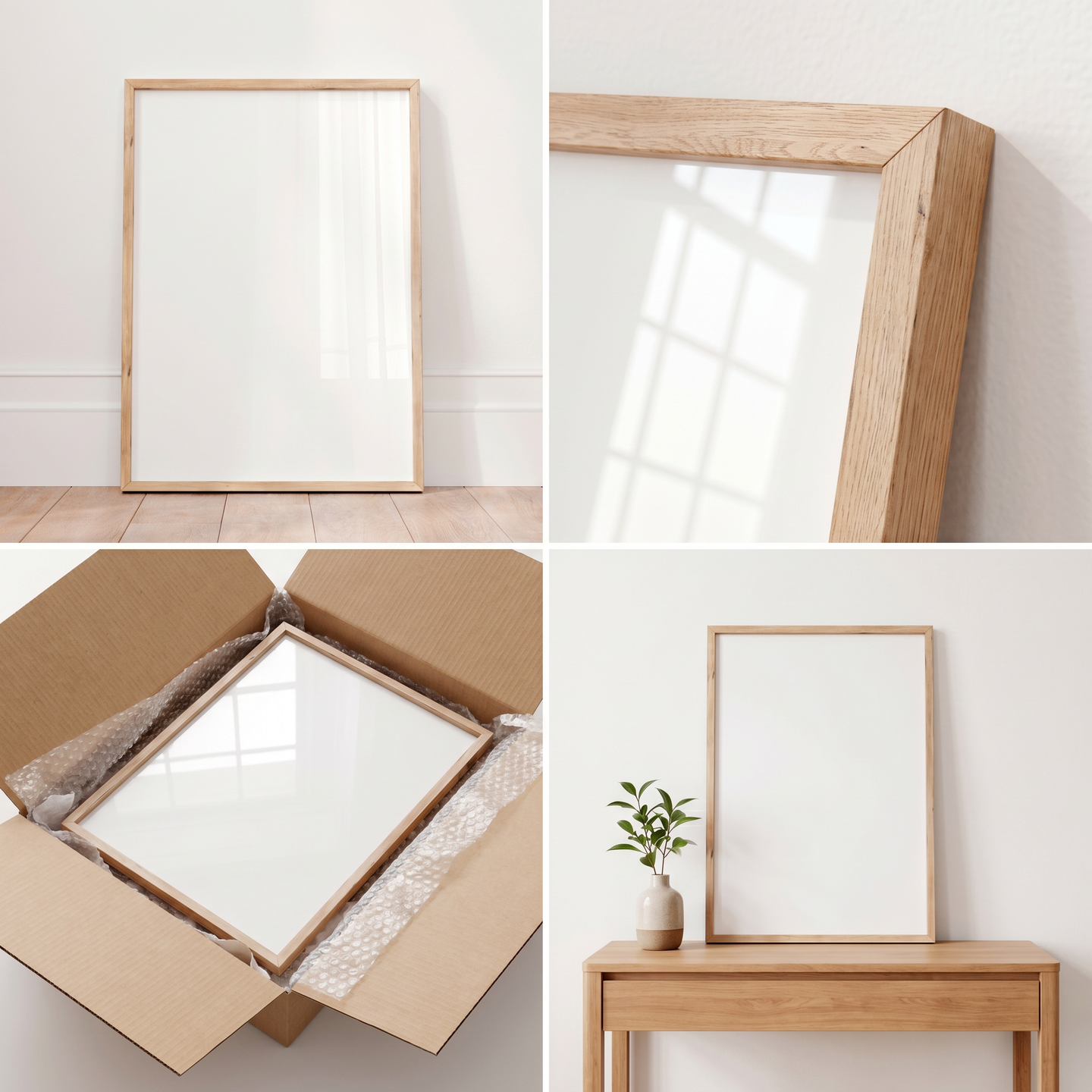 Natural Wood - Premium Frame