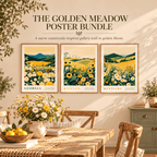 The Golden Meadow Poster Bundle