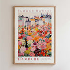 Hamburg Flower Poster