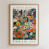 Tokyo Flower Poster
