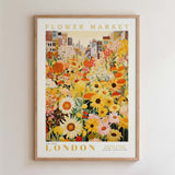 London Flower Poster