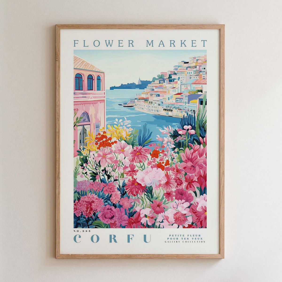 Corfu Flower Poster