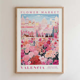 Valencia Flower Poster