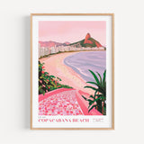 Copacabana Beach Poster