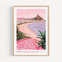 Copacabana Beach Poster