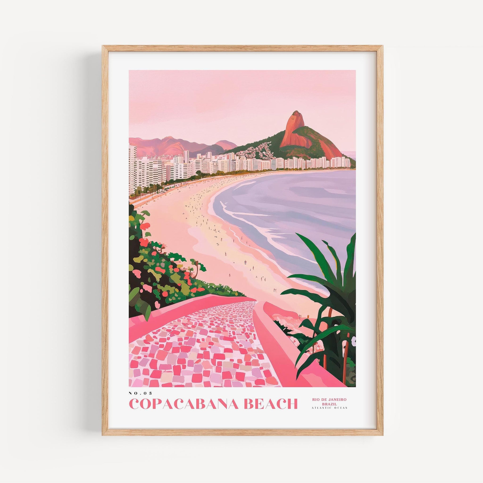 Copacabana Beach Poster
