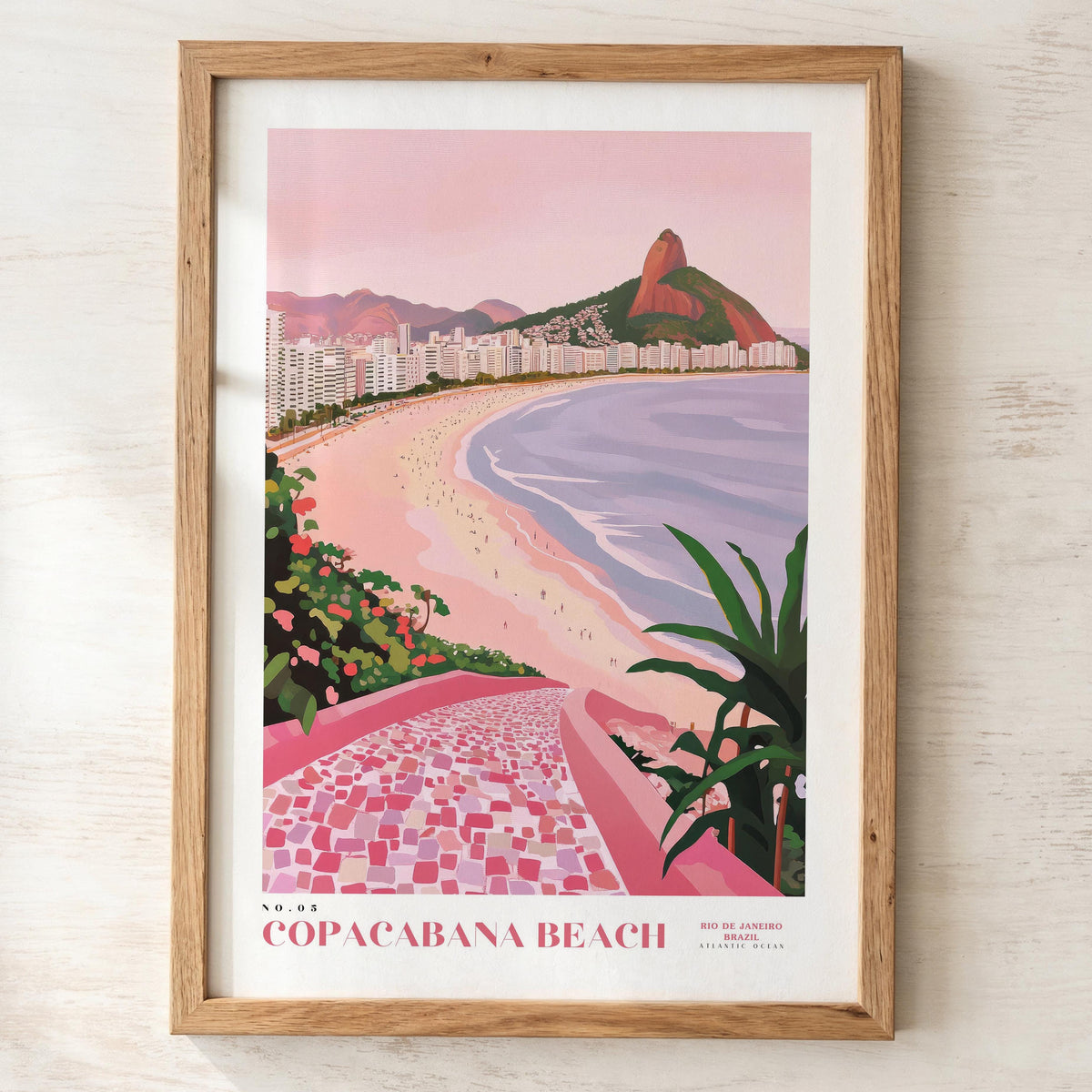 Copacabana Beach Poster