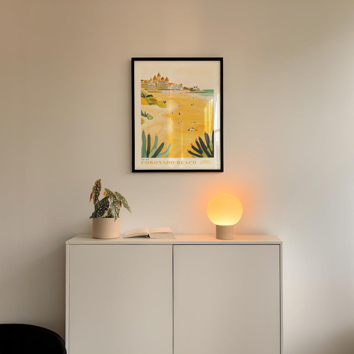 Coronado Beach Poster