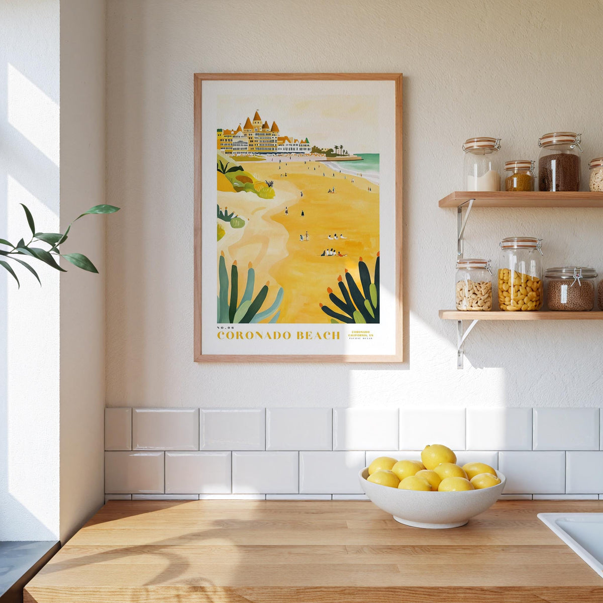 Coronado Beach Poster