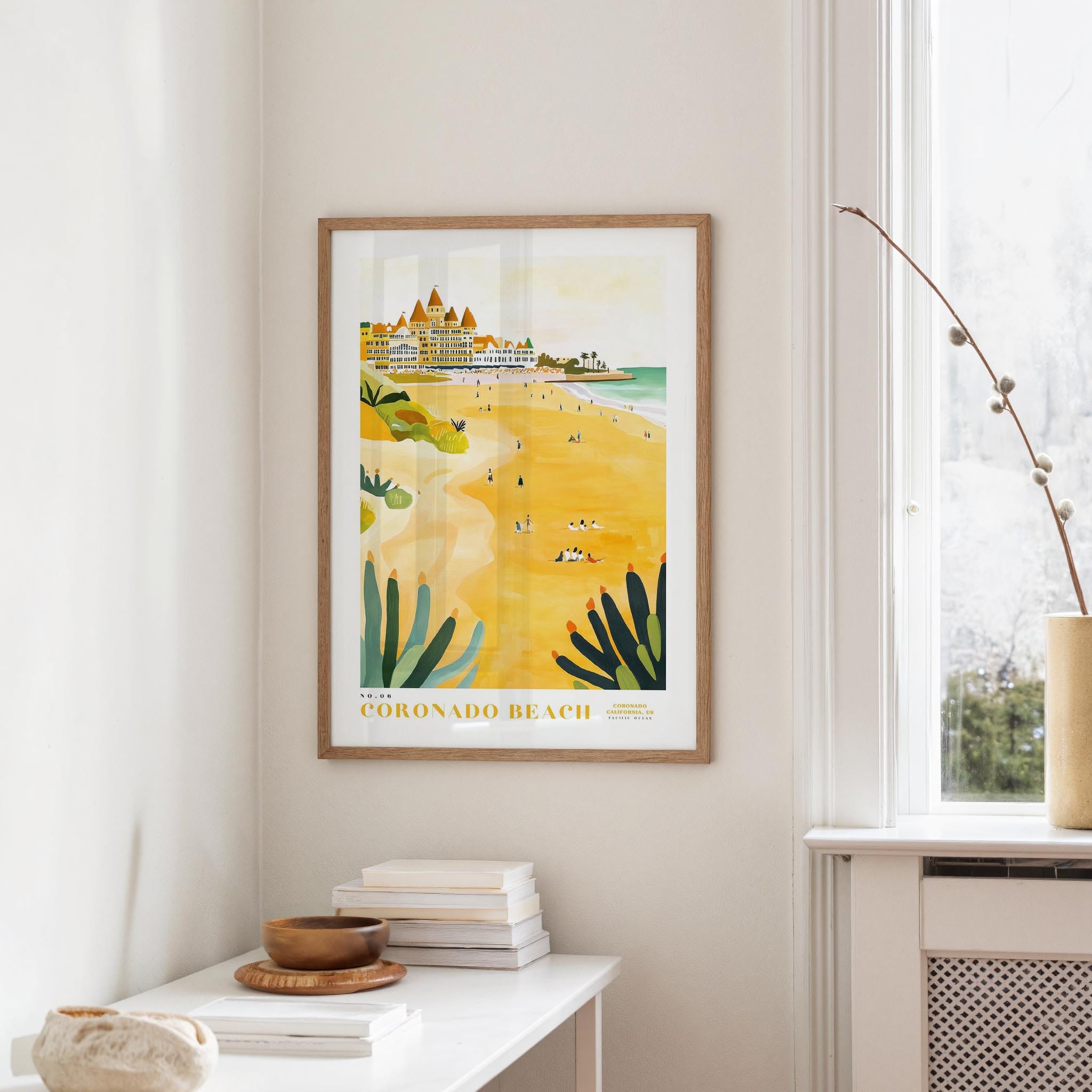Coronado Beach Poster