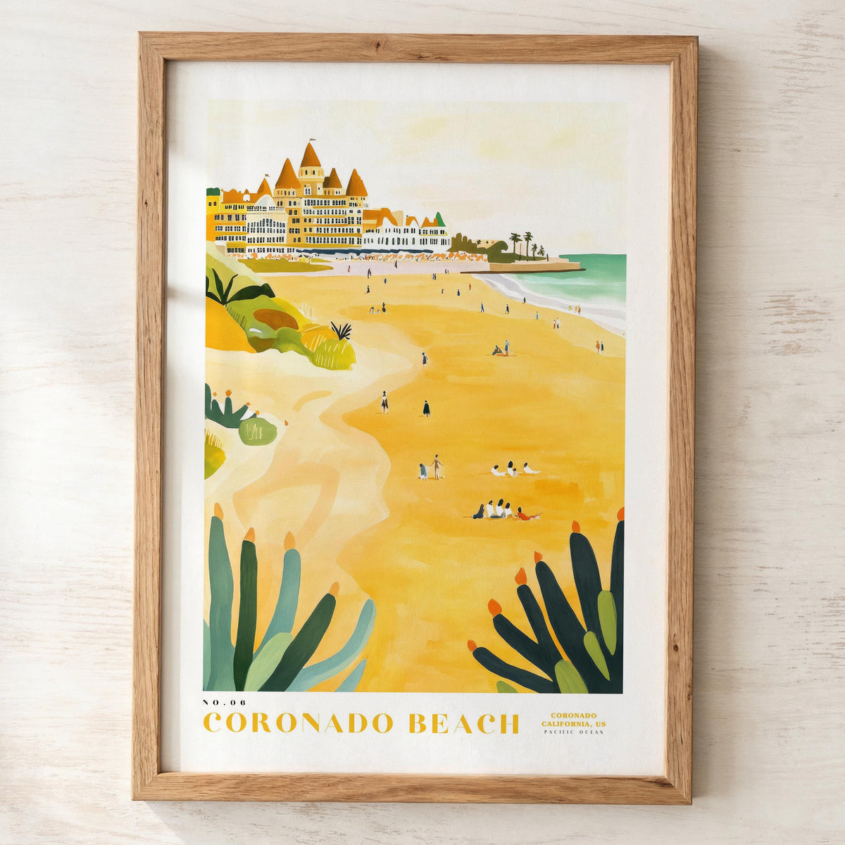 Coronado Beach Poster