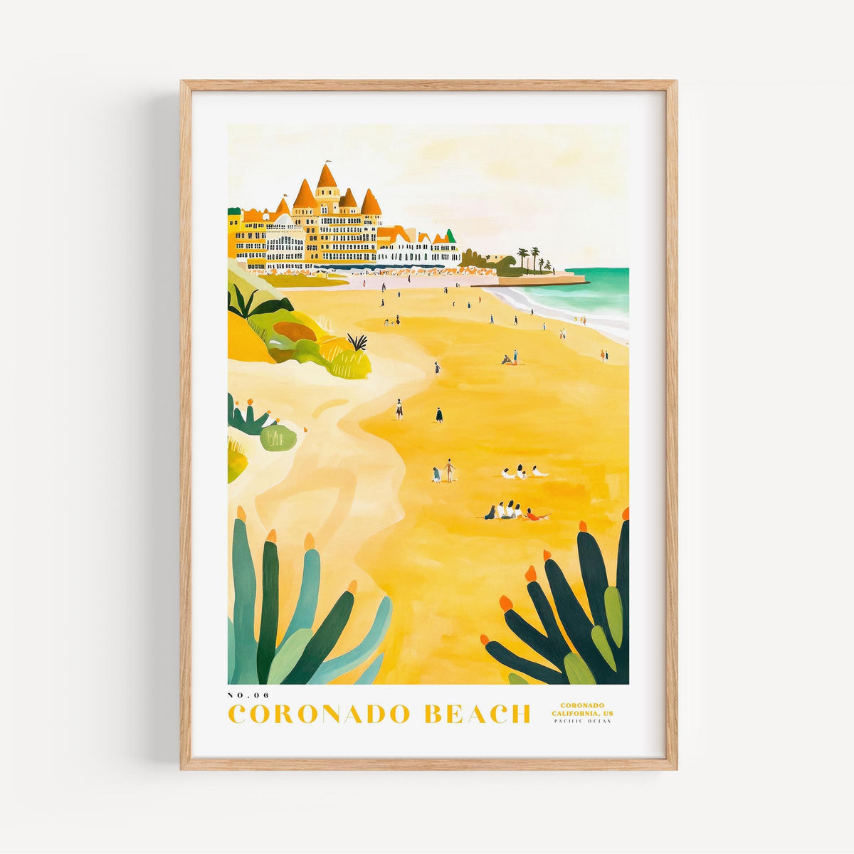 Coronado Beach Poster