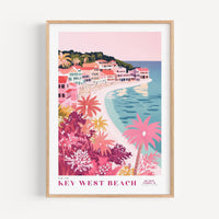 Key West Beach Poster