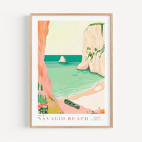 Navagio Beach Poster