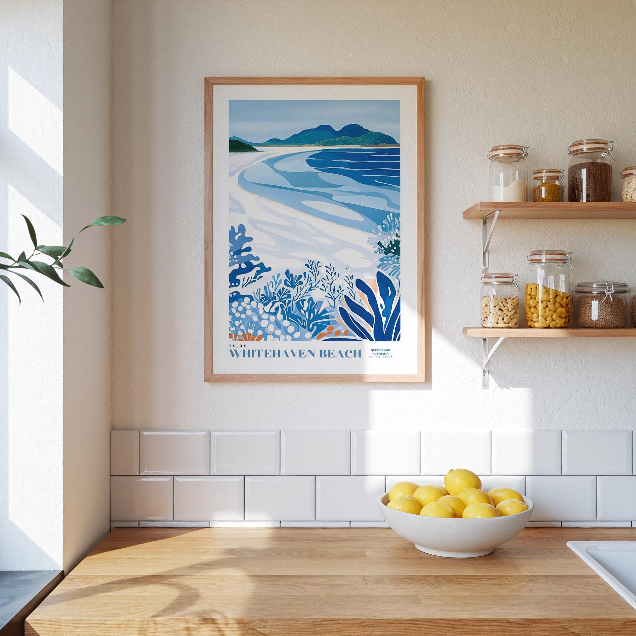 Whitehaven Beach Poster