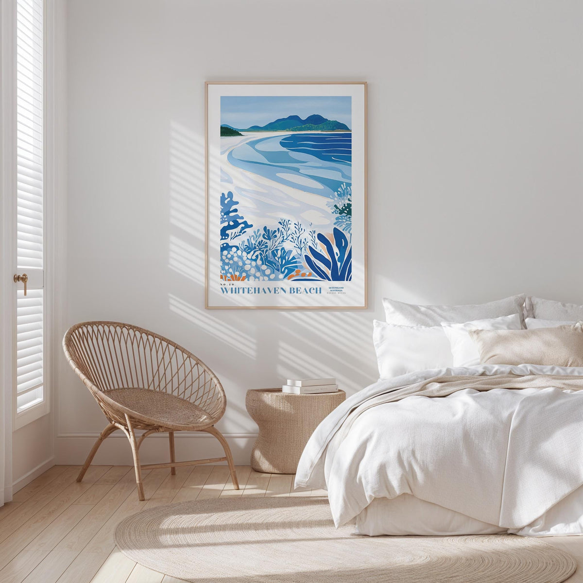 Whitehaven Beach Poster