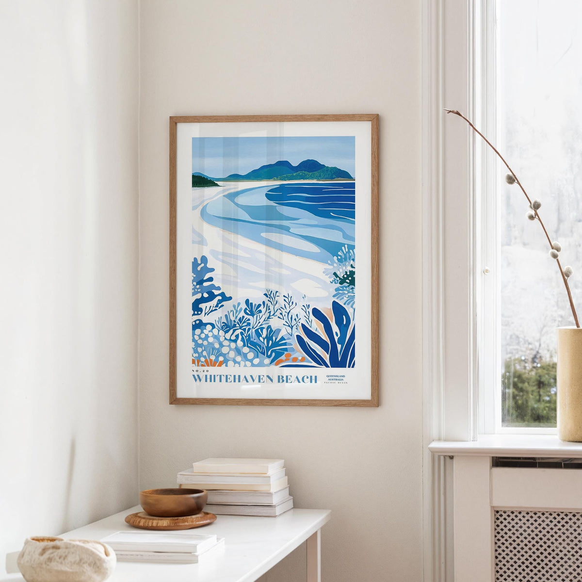 Whitehaven Beach Poster