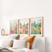 Set of 3 - London, Paris, Florence