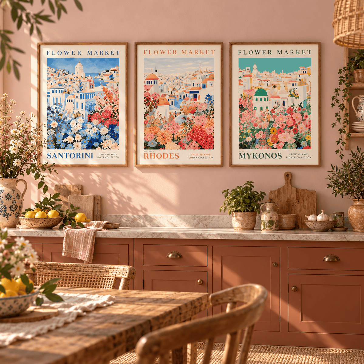The Greek Islands Poster Bundle