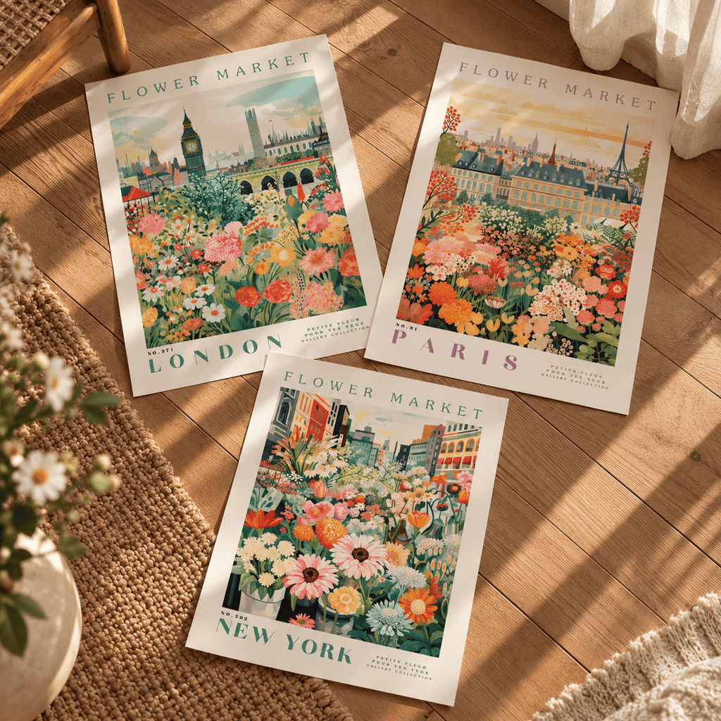 The Iconic Cities Poster Bundle