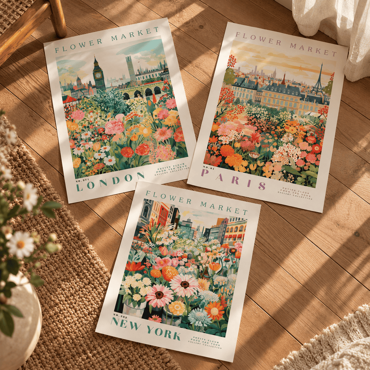The Iconic Cities Poster Bundle