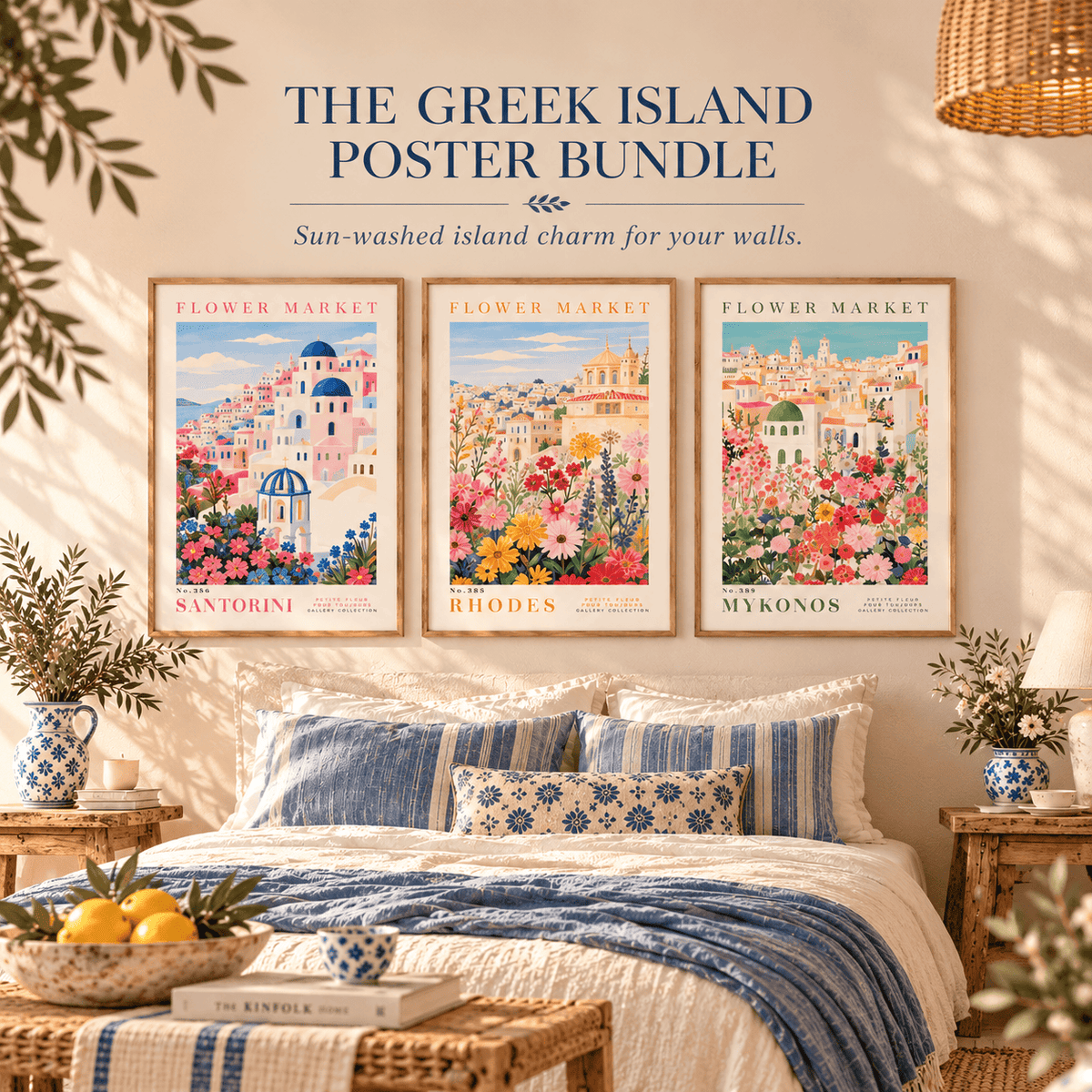 The Greek Islands Poster Bundle