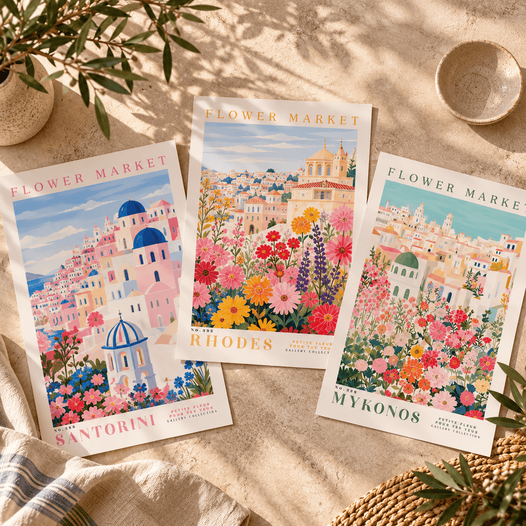 The Greek Islands Poster Bundle