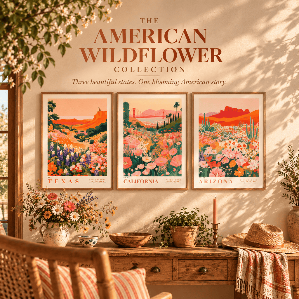 American Wildflower Poster Bundle
