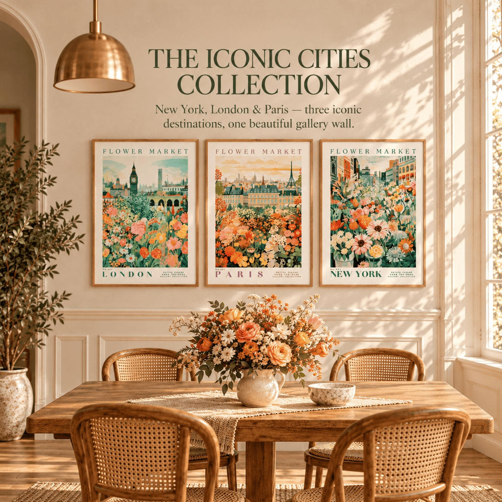 The Iconic Cities Poster Bundle