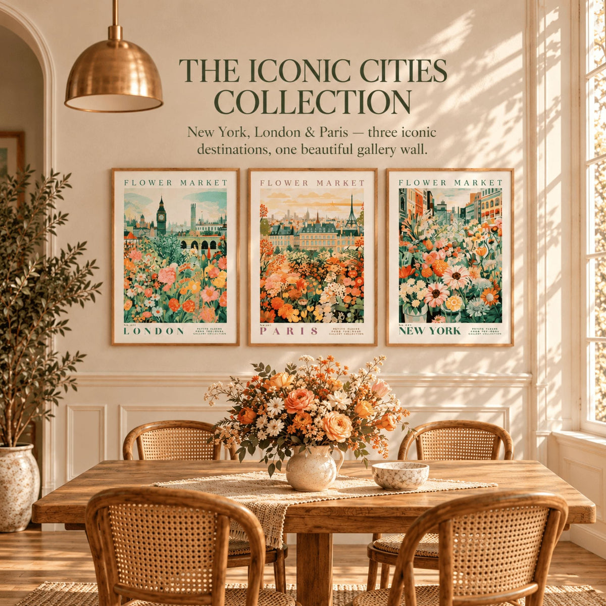The Iconic Cities Poster Bundle