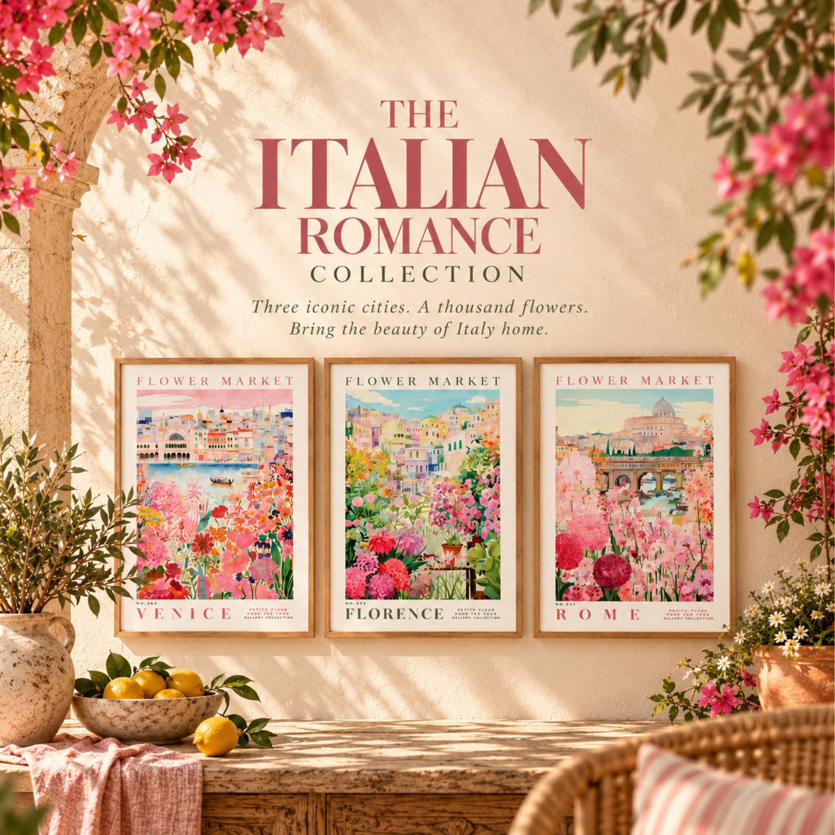 The Italian Romance Poster Bundle