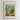 The image is a framed poster depicting a vibrant flower market in Vienna, Austria.