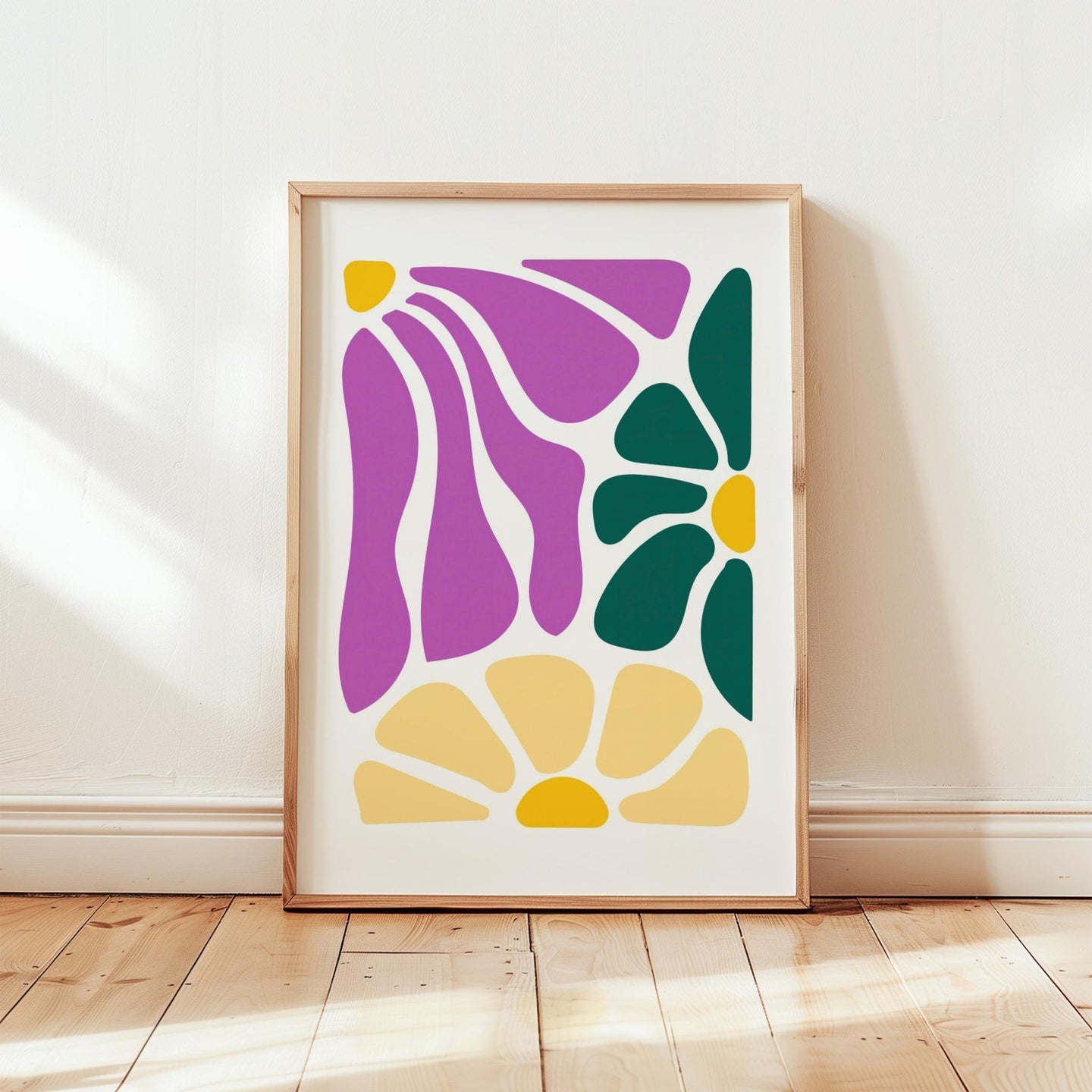 Abstract Flower Poster - Poster - Flower Poster