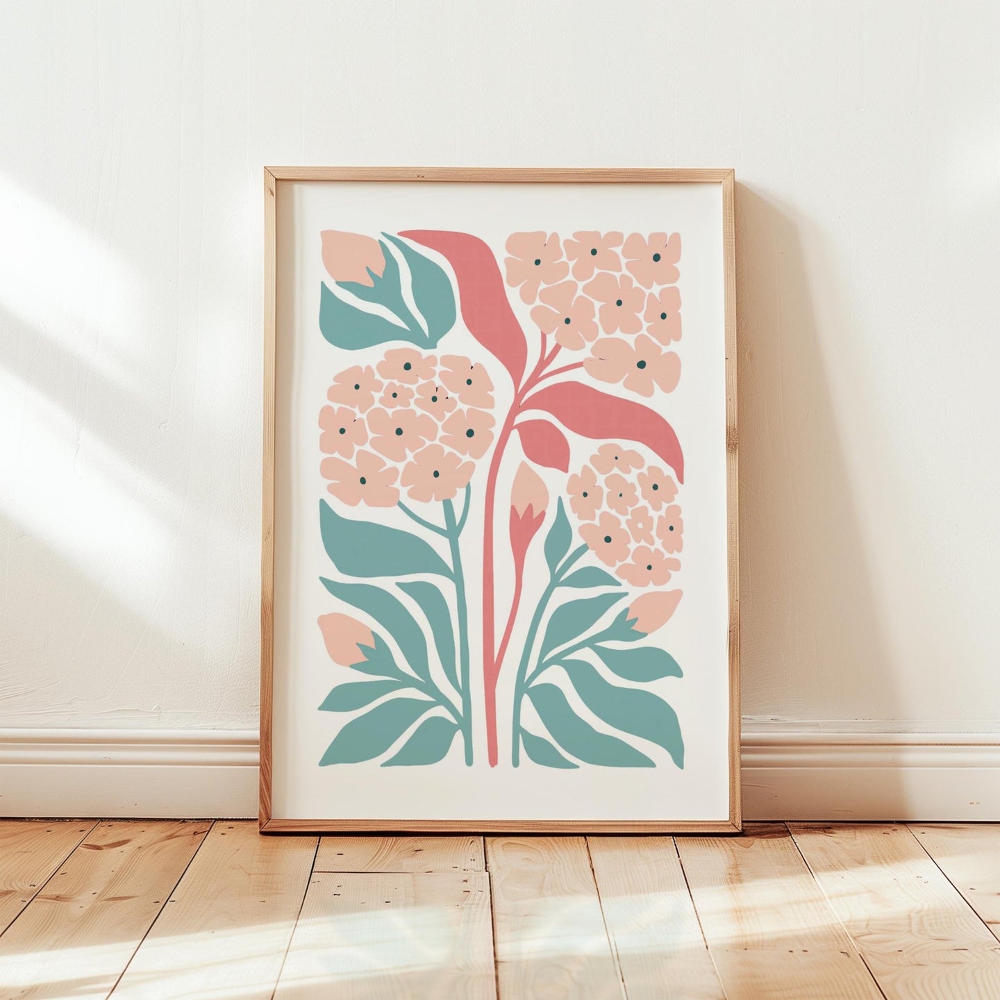 Abstract Flower Poster - Poster - Flower Poster