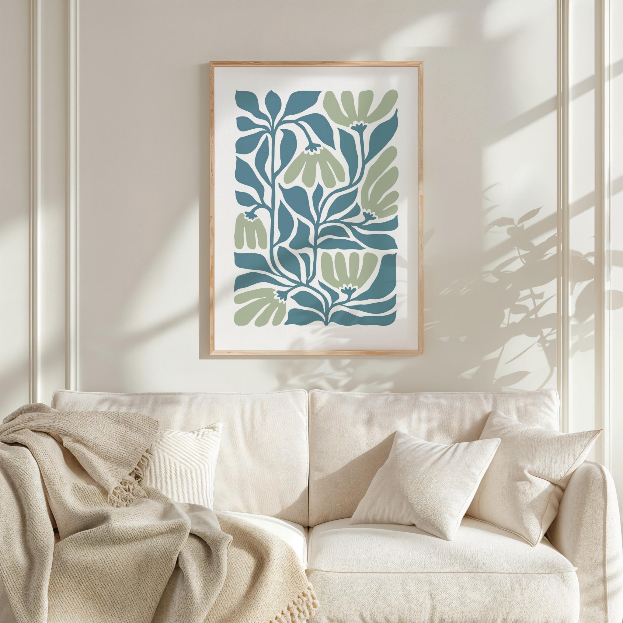 Abstract Flower Poster - Poster - Flower Poster