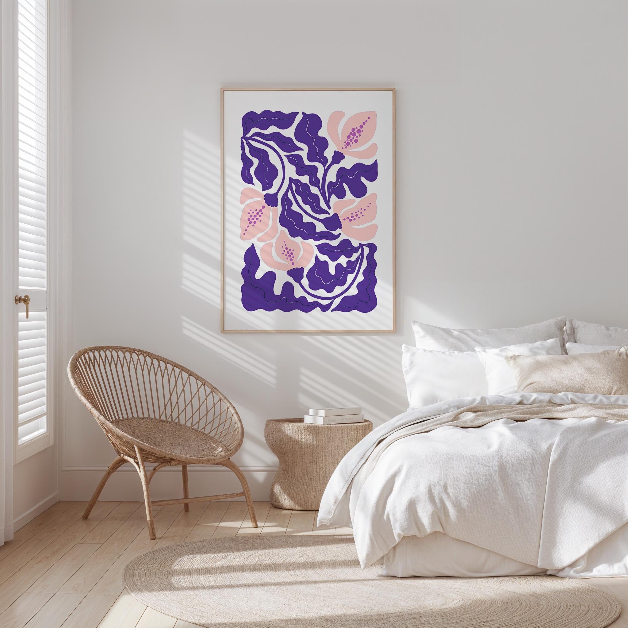 Abstract Flower Poster - Poster - Flower Poster