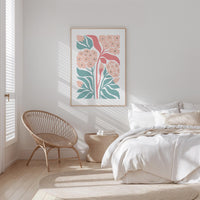 Abstract Flower Poster - Poster - Flower Poster