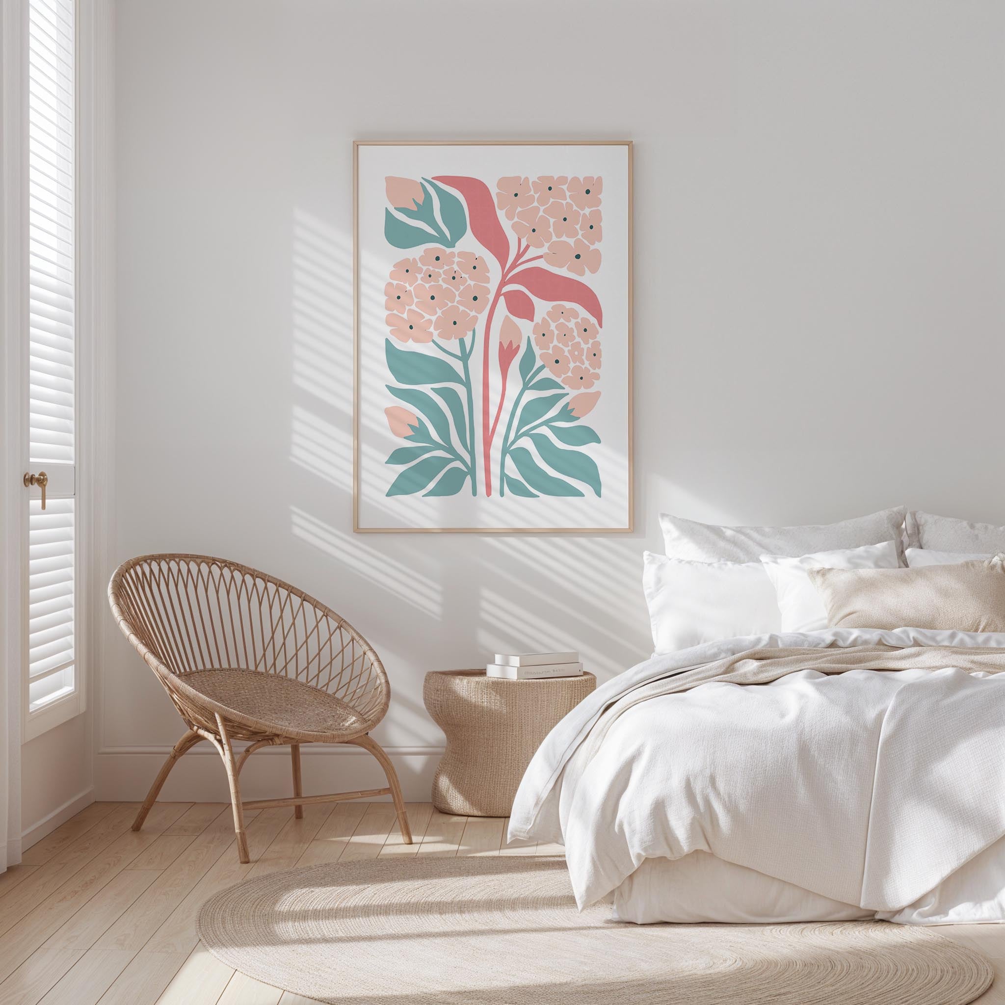Abstract Flower Poster - Poster - Flower Poster