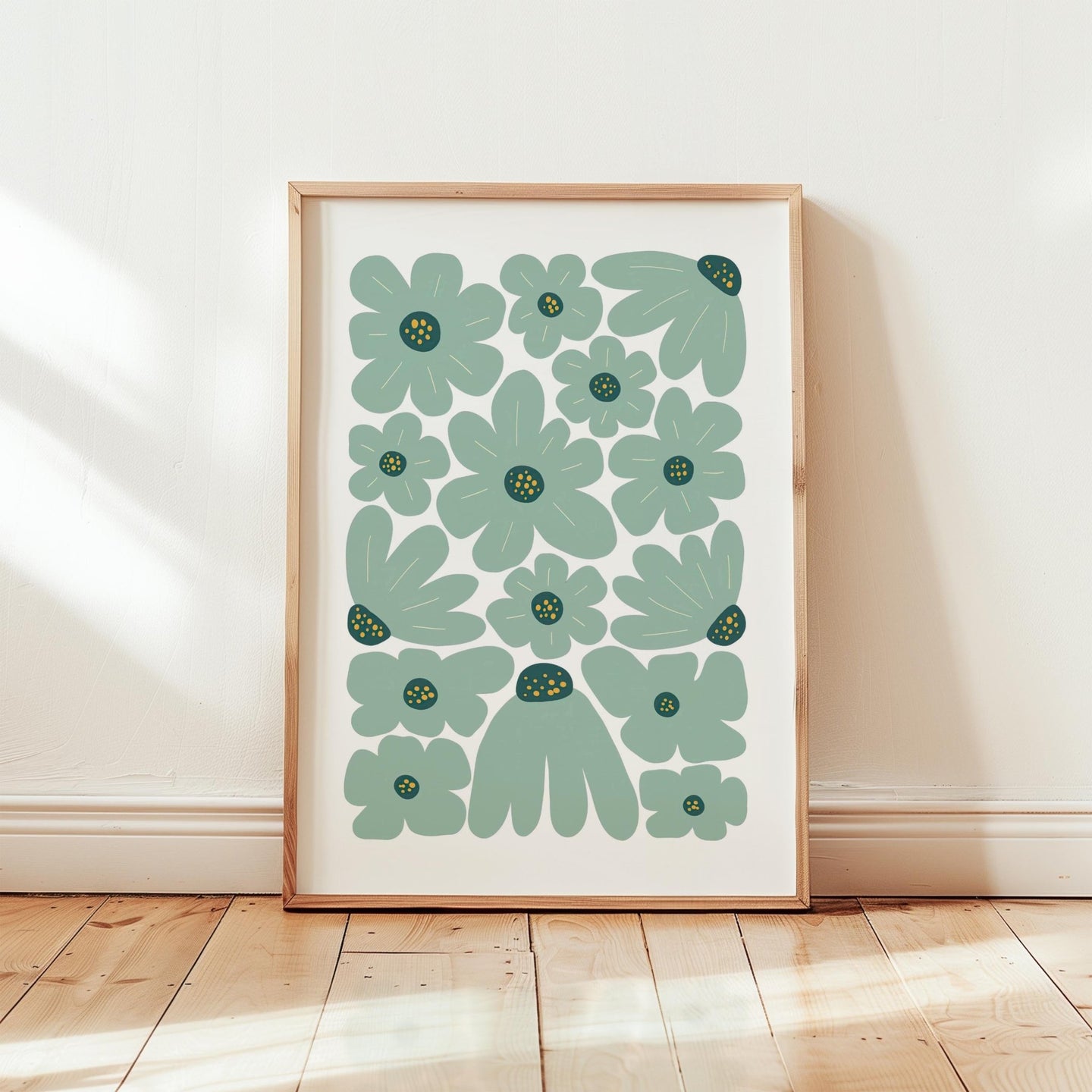 Abstract Flower Poster - Poster - Flower Poster