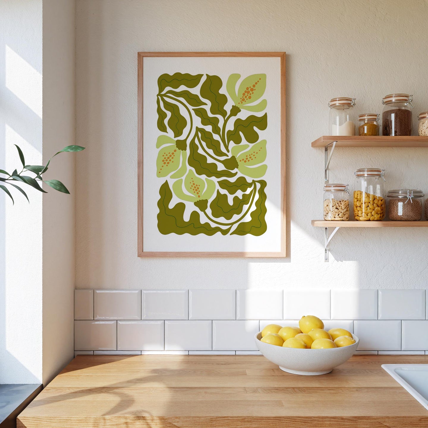 Abstract Flower Poster - Poster - Flower Poster