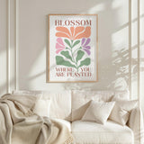 Abstract Flower Poster - Poster - Flower Poster