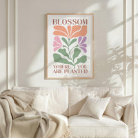 Abstract Flower Poster - Poster - Flower Poster