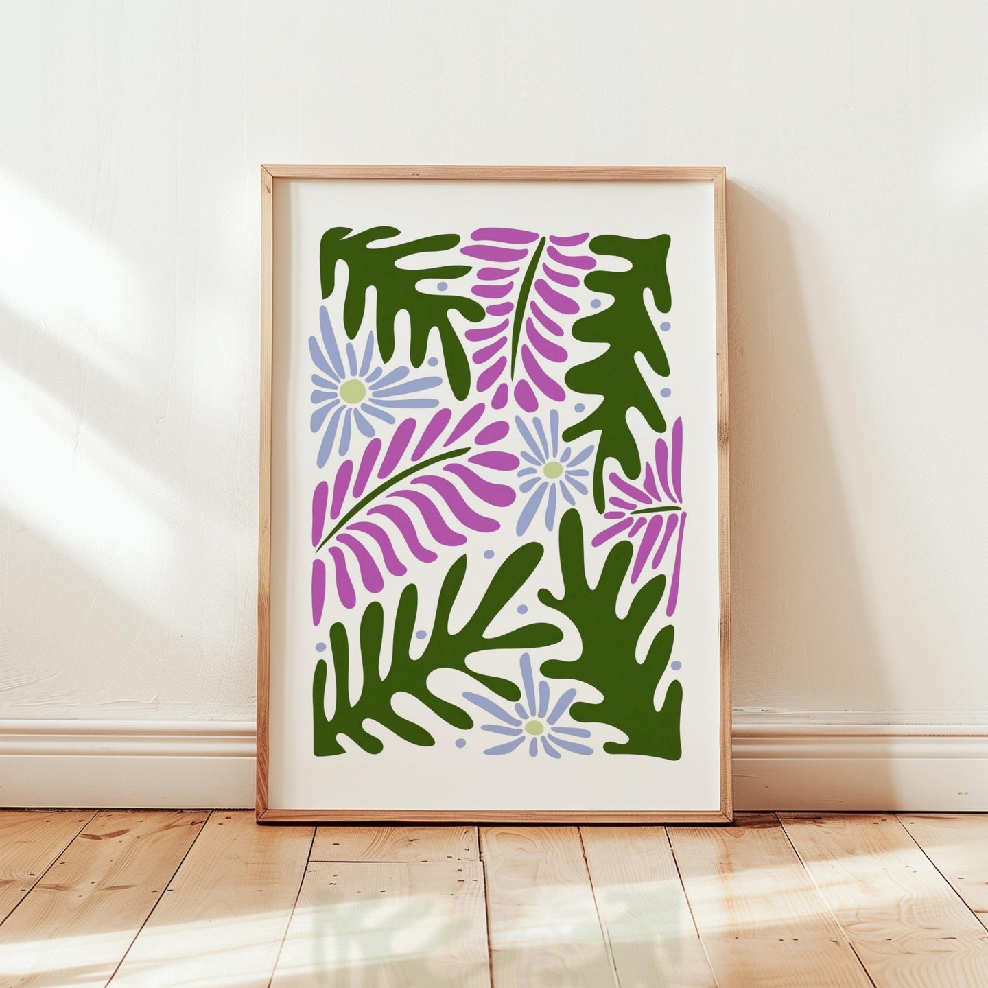 Abstract Flower Poster - Poster - Flower Poster