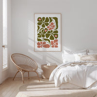 Abstract Flower Poster - Poster - Flower Poster