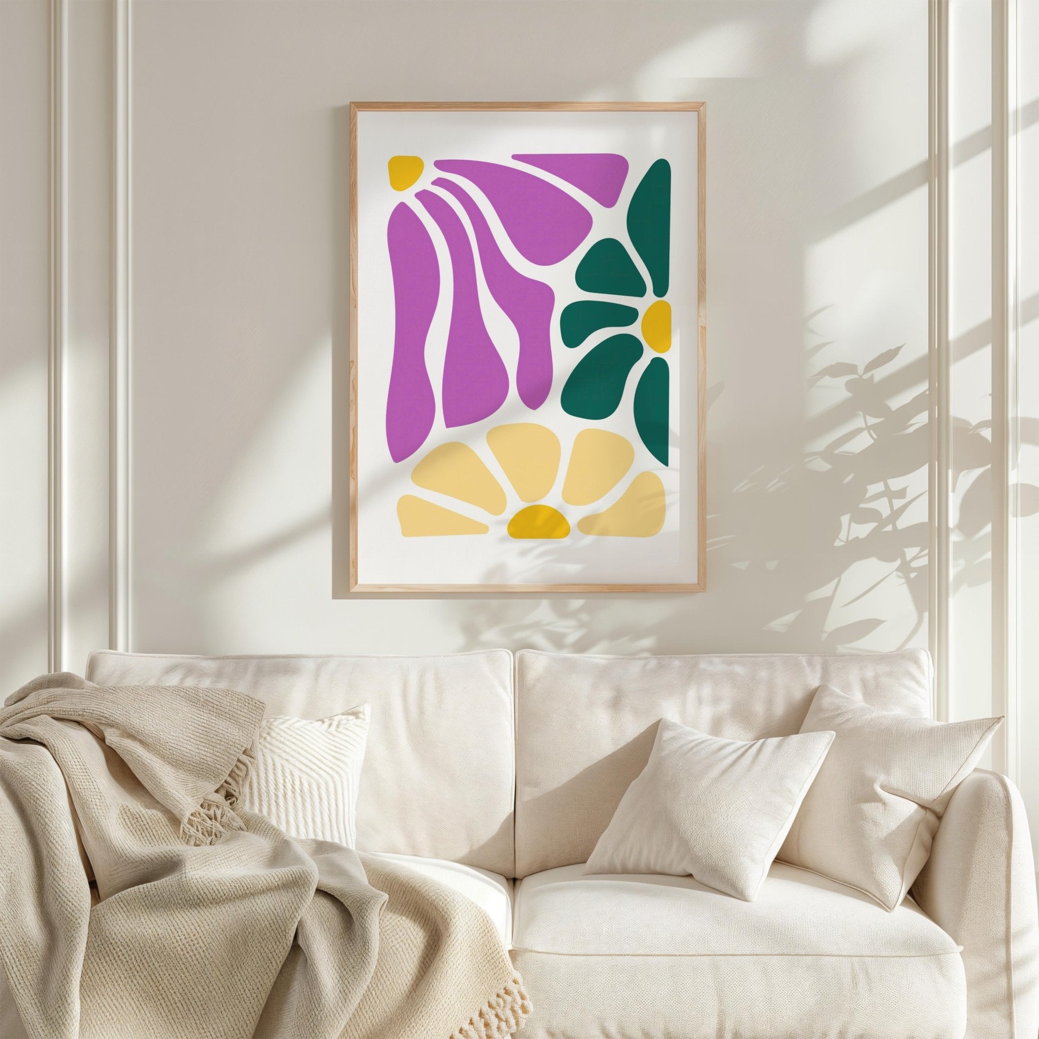 Abstract Flower Poster - Poster - Flower Poster