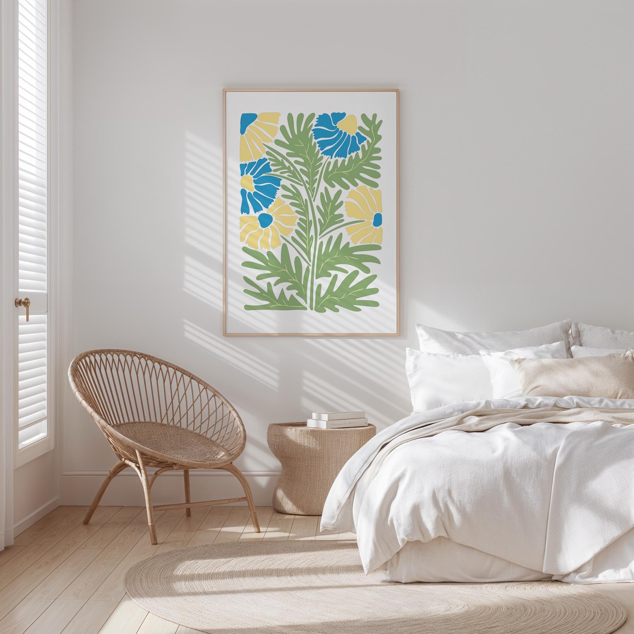 Abstract Flower Poster - Poster - Flower Poster