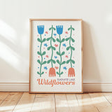 Abstract Flower Poster - Poster - Flower Poster